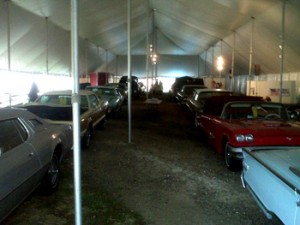 antiques and automobiles at auction