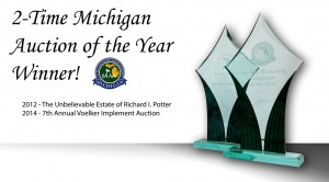 Michigan auction of the year for the estate of Richard Potter and 2014 Voelker Implement Auction