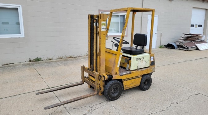 Online Only Forklift Auction June 7th, 2022